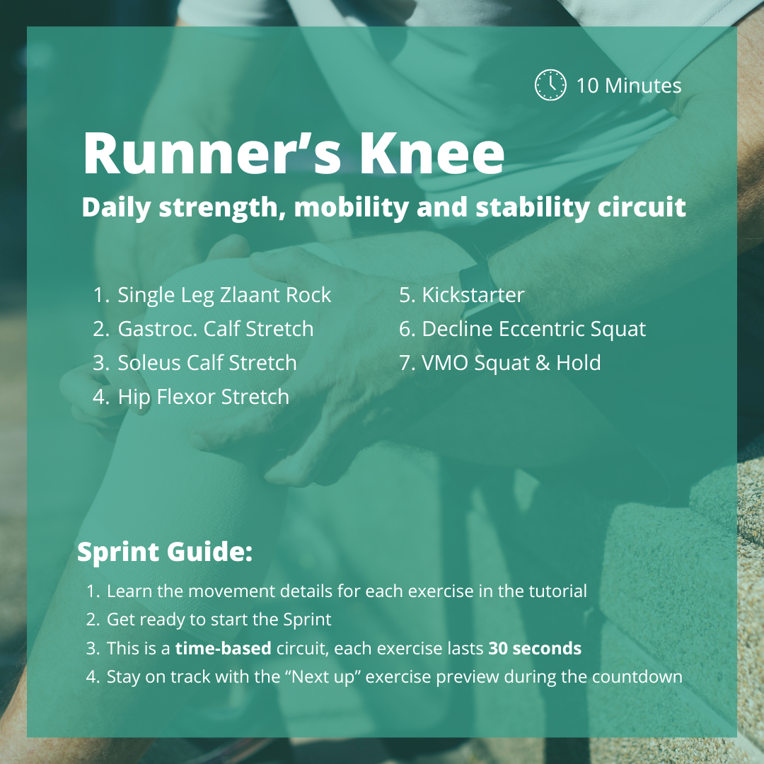 Runner's Knee Sprint Workout