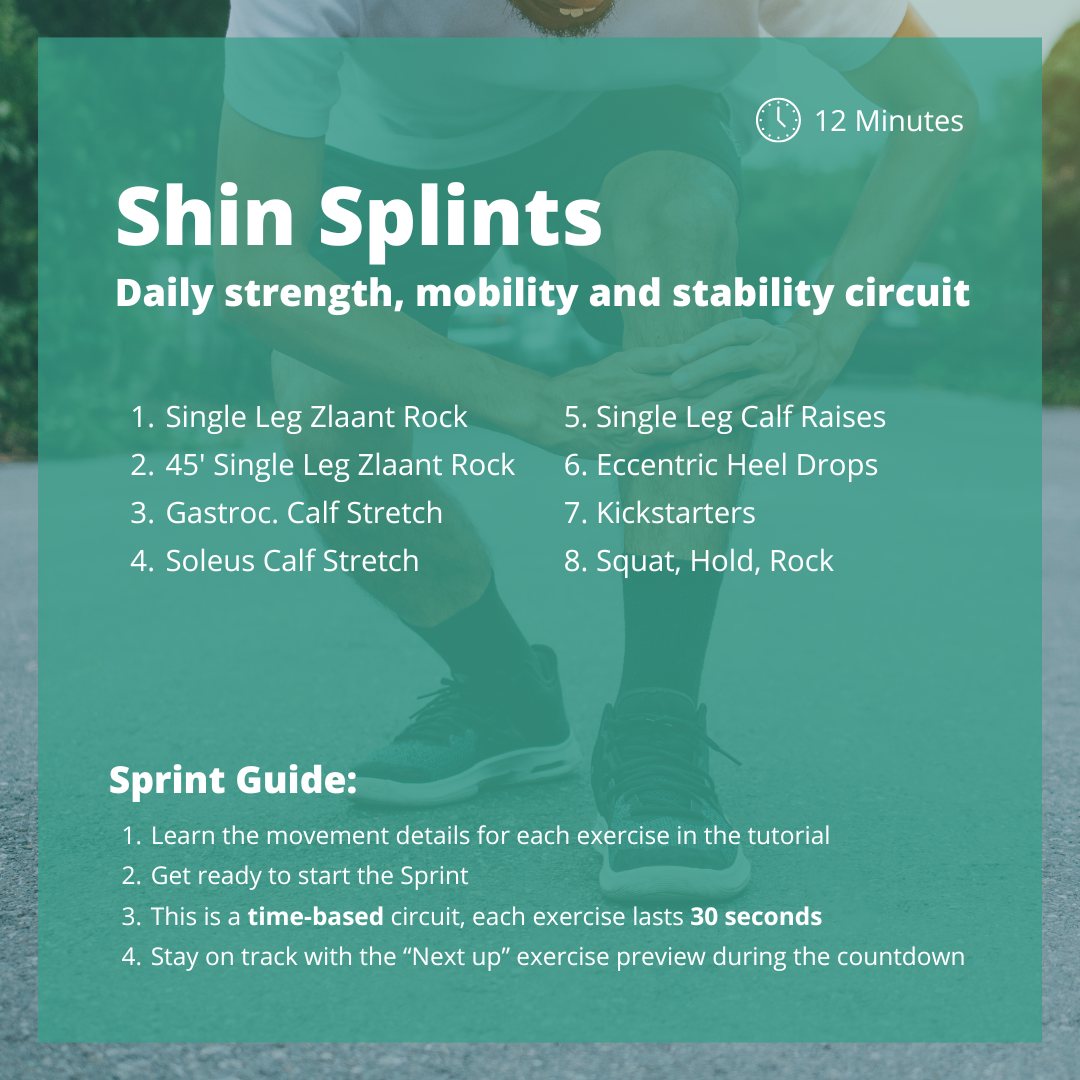 Shin Splints Sprint Workout