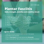 Plantar Fasciitis Sprint Workout