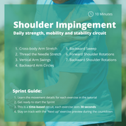 Shoulder Impingement Sprint Workout